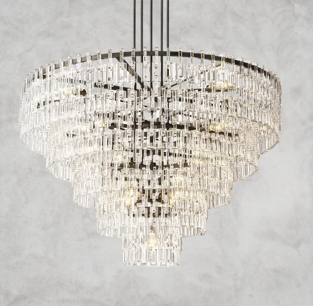 Marignan Tiered Round Chandelier 36", 48", 60"